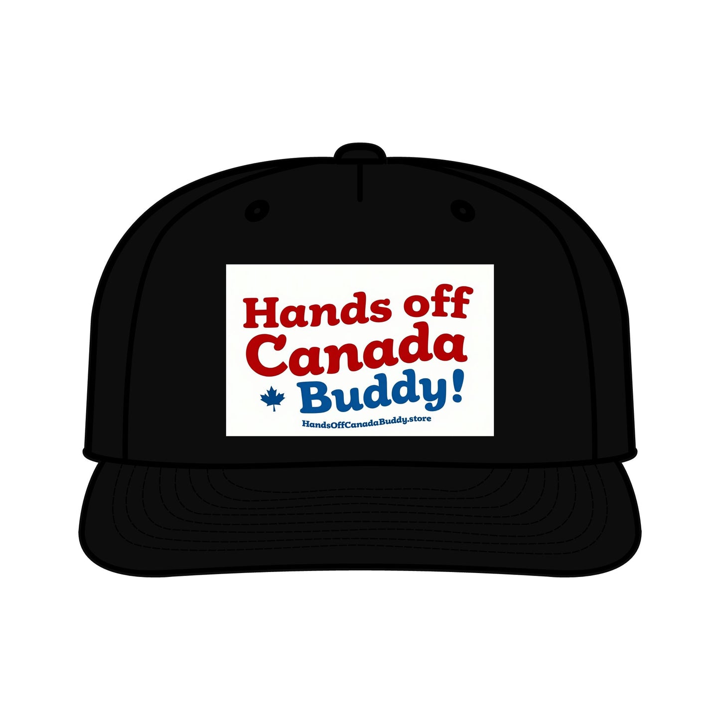 Fun Surf Cap - 'Hands off Canada Buddy!' Design for Beach Lovers